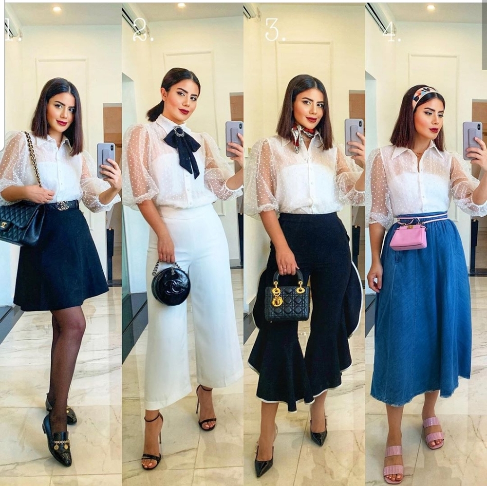 Zara seemi sheer top (2716)